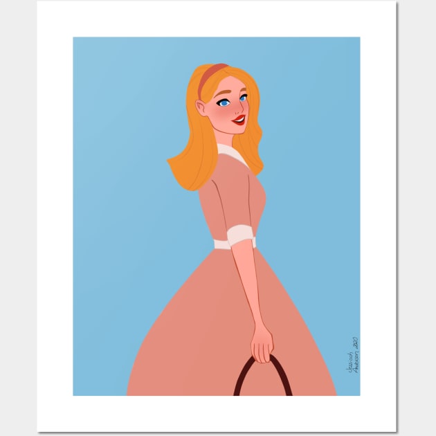 Shopping girl Wall Art by JessySketchy